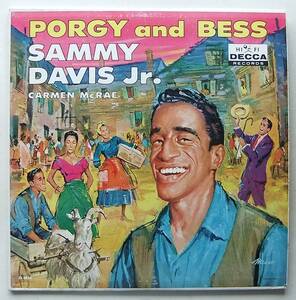 ◆ SAMMY DAVIS, JR and CARMEN McRAE / Porgy and Bess ◆ Decca DL 8854 (black:dg) ◆