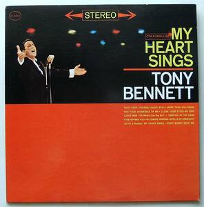 ◆ TONY BENNETT / My Heart Sings ◆ Columbia CS 8458 (6eye:1A) ◆ V