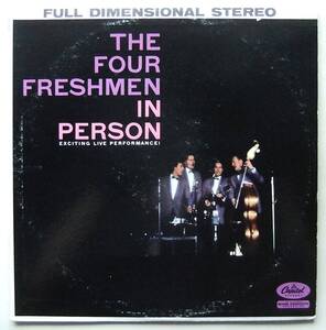 ◆ THE FOUR FRESHMEN In Person ◆ Capitol ST 1008 (color) ◆ V