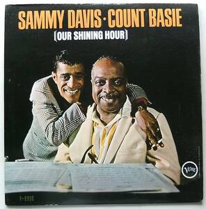 ◆ SAMMY DAVIS - COUNT BASIE / Our Shining Hour ◆ Verve V-8605 (MGM) ◆