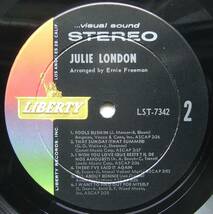 ◆ JULIE LONDON / You Don't Have To Be A Baby to Cry / Wives and Lovers ◆ Liberty LST-7342 (color:dg) ◆ V_画像4