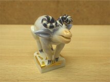 ☆MEISSEN マイセン 羊 未 フィギュリン 置物 干支 置物 オブジェ 箱入り☆J7_画像2