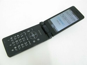 ドコモ SH-02L AQUOS ケータイ ブラック 【M2163】