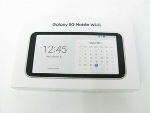SAMSUNG Galaxy 5G Mobile Wi-Fi SCR01 SCR01SWA 新品 未使用【d1548】