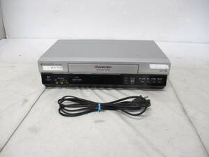 パナソニック Panasonic NV-HV62-S 2005年製 VHSハイファイビデオ ビデオデッキ プレーヤー リモコン欠品 映像機器(28-6-17)