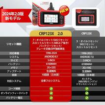 OBD2 診断機 故障診断機 日本語対応 自動車エンジントランスミッション 輸入車 ABS SRS4システム診断 スキャンツールAutoVinサービス 12V_画像7