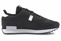 ★新品 定価12,100円 プーマ PUMA スニーカー 22.5cm シューズ フューチャー ライダー コントラスト ブラック★_画像4