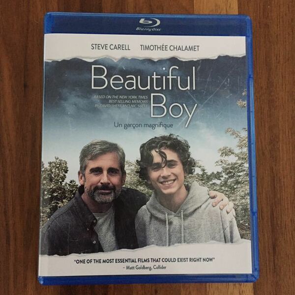 ビューティフルボーイBeautiful boy カナダ版ブルーレイティモシーシャラメ主演