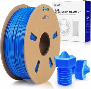 3Dプリンターフィラメント ブルー　ABS 造形材料　JAYO 1.75mm 650g 青　工作　制作