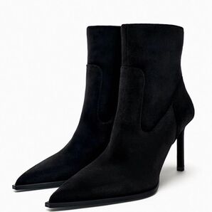 ブーツ 黒 ショートブーツ