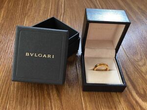 ◆ブルガリ6・7g◆BVLGARI◆ビーゼロワン◆指輪◆ K18 YG ◆53-13号◆中古品◆