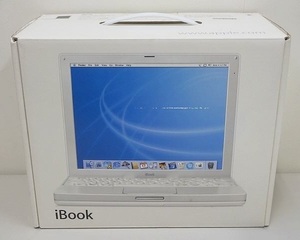 346▽Apple iBOOK G3 12.1インチ 700MHz 128MB 20GB M8860J/A A1005 未使用