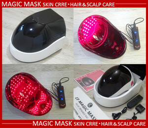 * есть перевод 1 день 15 минут лицо & scalp Home Esthe *LED маска прекрасный лицо контейнер MAGIC MASK/ высота . фирма помятость *.... линия * кожа головы уход коллаген ..*