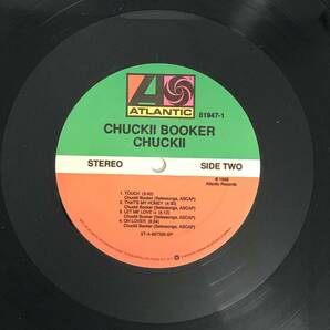 中古 US プロモ オリジナル盤 レコード Chuckii Booker Chuckii チャッキー・ブッカー Atlantic 81947-1の画像4