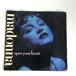 中古 US盤 Madonna Open Your Heart マドンナ オープン・ユア・ハート Sire 9 28508-7