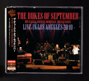 2CD BOZ SCAGGS ボズ・スキャッグス DONALD FAGEN ドナルド・フェイゲン「 THE DUKES OF SEPTEMBER LIVE IN LOS ANGELES 2010 」