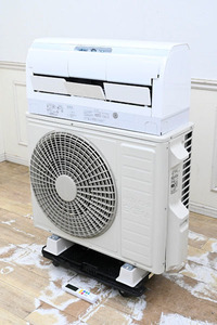 IL15 美品 日立 家庭用 ルームエアコン RAS-X40H2 冷暖房 単相200V 主に14畳 白くまくん お掃除エアコン