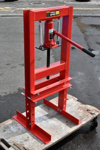 IL03 美品 HYDRAULIC SHOP PRESS 油圧プレス機 油圧プレッシャー 6トン 6TON