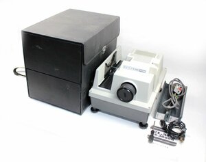 [ジャンク品] エルモ ELMO スライド映写機 AS-ELMO AS-3000A プロジェクター スライド映写機 専用ケース 通電のみ確認