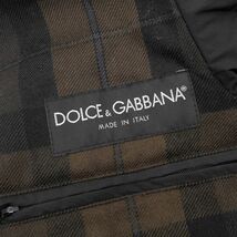 DOLCE&GABBANA ドルチェ＆ガッバーナ フーデッド 中綿ジャケット アウター メンズ ブラック 44_画像7