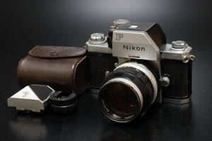 Nikon F ニコン フィルムカメラ NIKKOR-P Auto 1:2.5 f=105mm レンズ