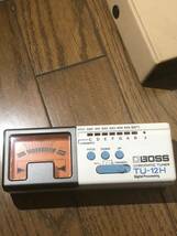 昭和レトロ BOSS TU-12H CHROMATIC TUNER _画像2