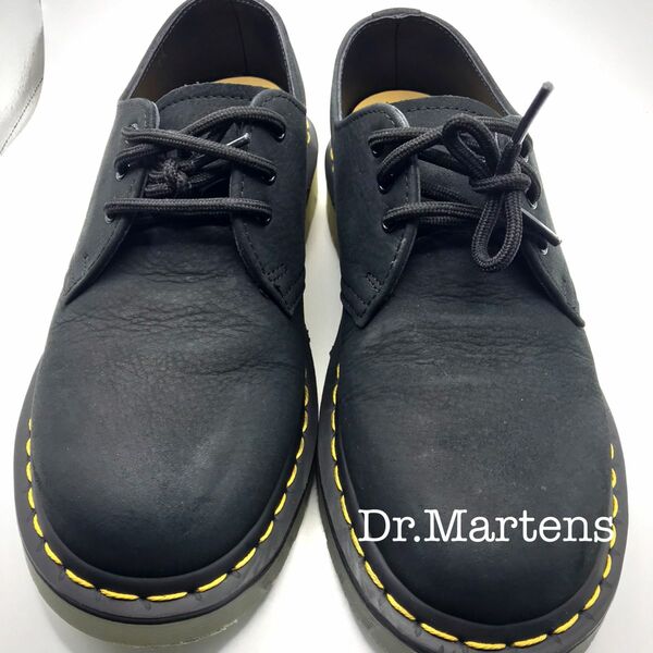 Dr Martens ドクターマーチン　UK5 黒　スエード　綺麗　箱あり ブラック