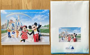 非売品◆東京ディズニーリゾート カレンダー 2024◆オリエンタルランド 株主 ランド シー Disney 壁掛け オフィシャルカレンダー 公式