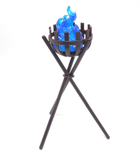 ●KOROKROR 篝火ライト 青い炎 ミニチュア カプセルトイ