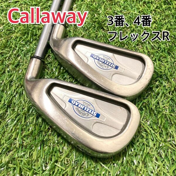 callway キャロウェイ 3番4番 アイアン 2本セット