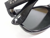 X4A081■本物■ レイバン Ray-Ban NEW WAYFARER RB2132 イタリー製 ブラック サングラス メガネ 眼鏡 メガネフレーム_画像8