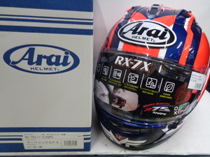  следующий раз поступление нерешительный M размер *Arai ARAI RX-7X MAVERICK GP5ma- Berik GP5 full-face шлем * новый товар 