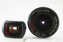 ◆美品◆フォクトレンダー VOIGTLANDER SUPER WIDE-HELIAR 15mm F4.5 ASPHERICAL L39 ファインダー VL-1ケース付_画像8