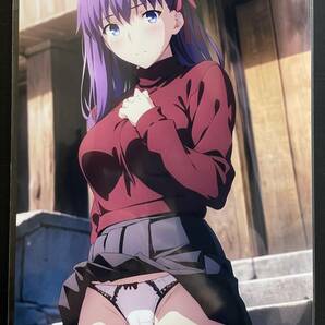 Fate stay night Heaven's feel 間桐桜 A4 イラストポスターの画像1