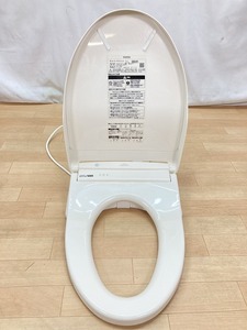 【ジャンク】TOTO 電気温水便座 ウォシュレット シャワートイレ アプリコット「TCF4713」☆#SC1(パステルアイボリー)2018年製☆