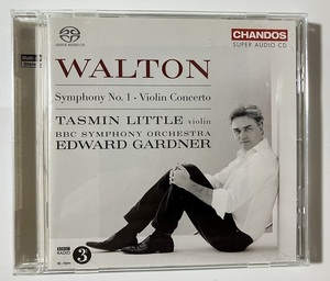 ●ウォルトン　交響曲第１番、ヴァイオリン協奏曲：エドワード・ガードナー／リトル