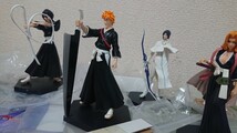 BLEACH② キャラクターズ6　フィギュア　５種＋１種　黒崎一護/石田雨竜/朽木ルキア　 松本乱菊　ブリーチ_画像3