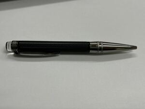 【39569.0106R】☆中古品☆MONTBLANC　モンブラン　スターウォーカー　ボールペン　ブラック　シルバー　筆記○　筆記用具　回転式