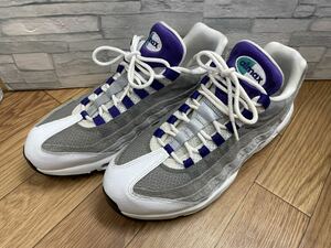 【40245.0122YM】◇中古　NIKE　AIRMAX95◇ 　ナイキ　エアマックス95　 AO2450-101　パープルホワイト　28ｃｍ　