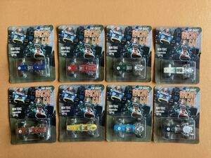 【未開封品】海外製ビンテージミニカー8台セット　葉巻型F1　DIE CAST RACING CAR 香港製 1960年代 60'ｓ　LOLA - CLIMAX　FERRARI 36Vほか