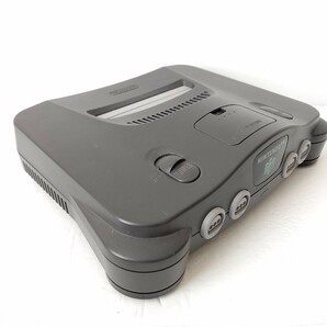 NINTENDO64 ブラック グレー ニンテンドー ゲーム機 任天堂 N64の画像4