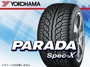 ヨコハマ PARADA Spec-X パラダ スペックエックス PA02 295/45R20 114V[F0392] ※2本送料込み総額 67,420円