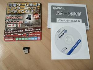 PLANEX プラネックス GW-USNano2-G Wi-Fi USBアダプタ／USBアダプター／150mbps／超小型USB無線LAN／11n/11g/11b対応