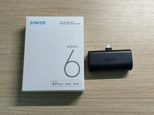 Anker Nano Power Bank (12W, Built-In Lightning Connector) 黒 ほぼ未使用
