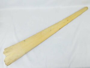 ☆カジキマグロ 角骨 牙 歯 重量 約1.5kg 長さ 約97cm 希少 置物 インテリア オブジェ 骨董品 標本 本体のみ 1円☆