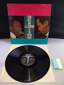 J4955 LP レコード　【スタン・ゲッツ＆J．J． ジョンソン STAN GETZ AND J.J. JOHNSON／AT TH OPERA HOUSE】V6-8490