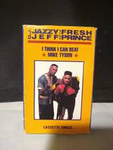 T6027　カセットテープ　D.J. Jazzy Jeff And The Fresh Prince I Think I Can Beat Mike Tyson_画像1