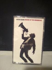 T6055　カセットテープ　Bryan Adams Waking Up The Neighbours