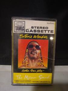 T6089 cassette tape Stevie Wonder Hotter Than July