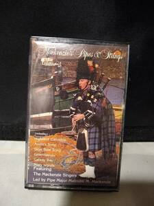 T6107　カセットテープ　MacKenzie's Pipes & Strings MacKenzie's Pipes & Strings Volume 2 , bagpipes 1987